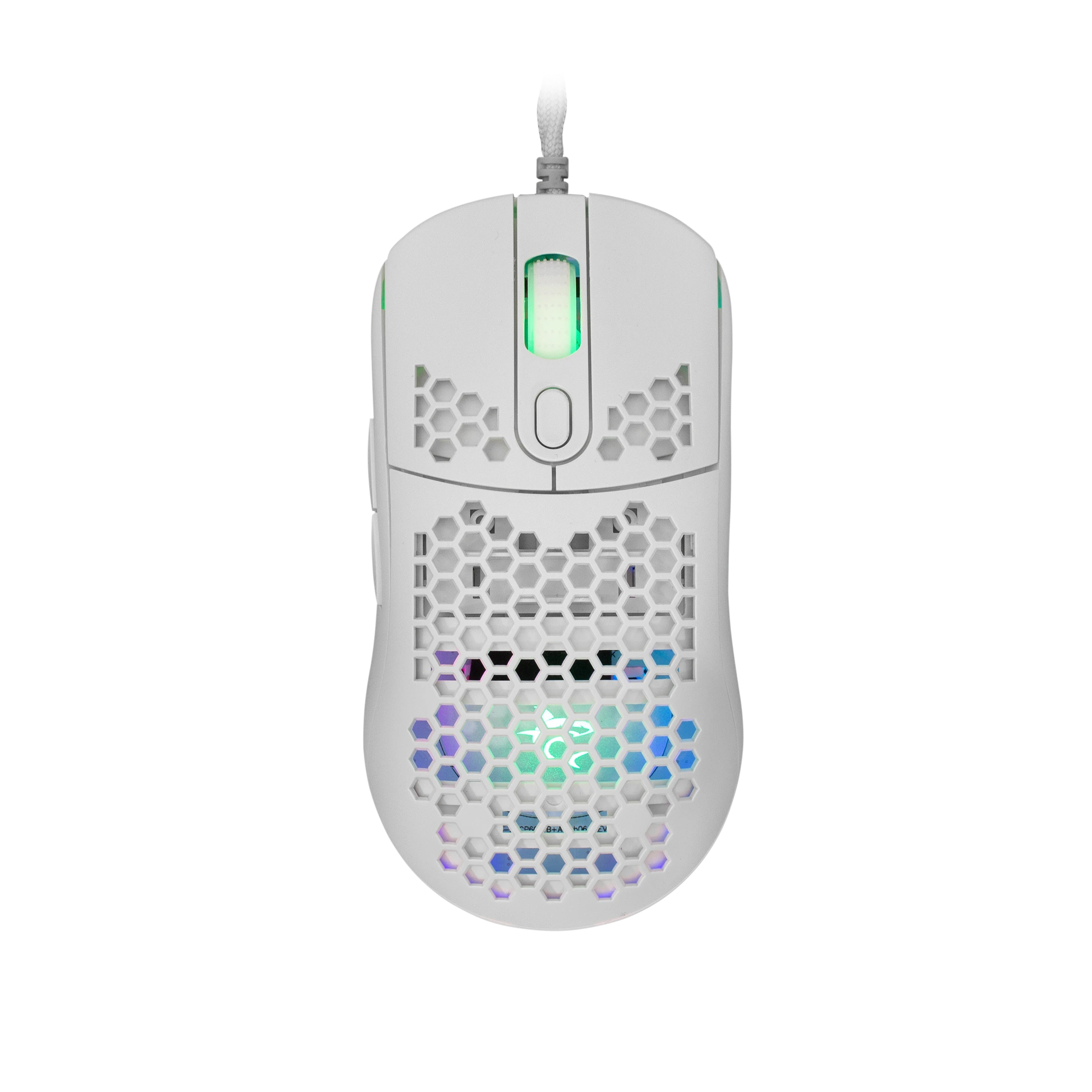 Gaming Maus GALAHAD White Shark (E zezë, bardhë, pink, e kuqe)