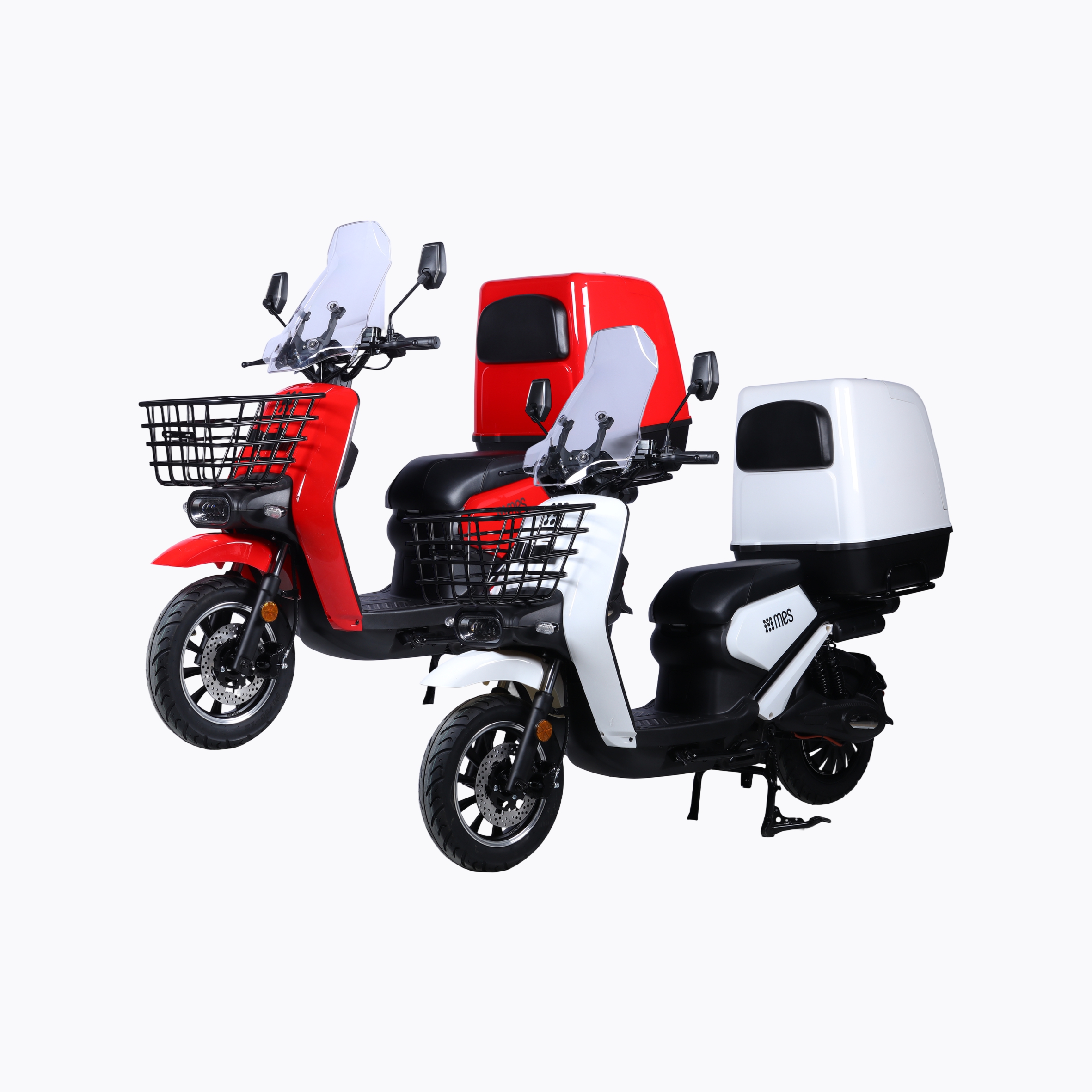 Skuter Elektrik MES Bn-Delivery (i kuq) & (i bardhë)
